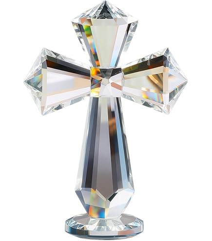 Amazon.com: Waterford Crystal Standing Cross, 8